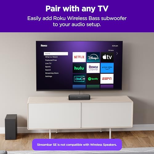 2-in-1 TV Soundbar with Built-in Streaming N188257
