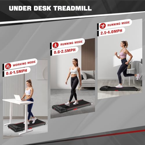 340 Lbs Capacity 3 in 1 Portable Treadmill Z904506