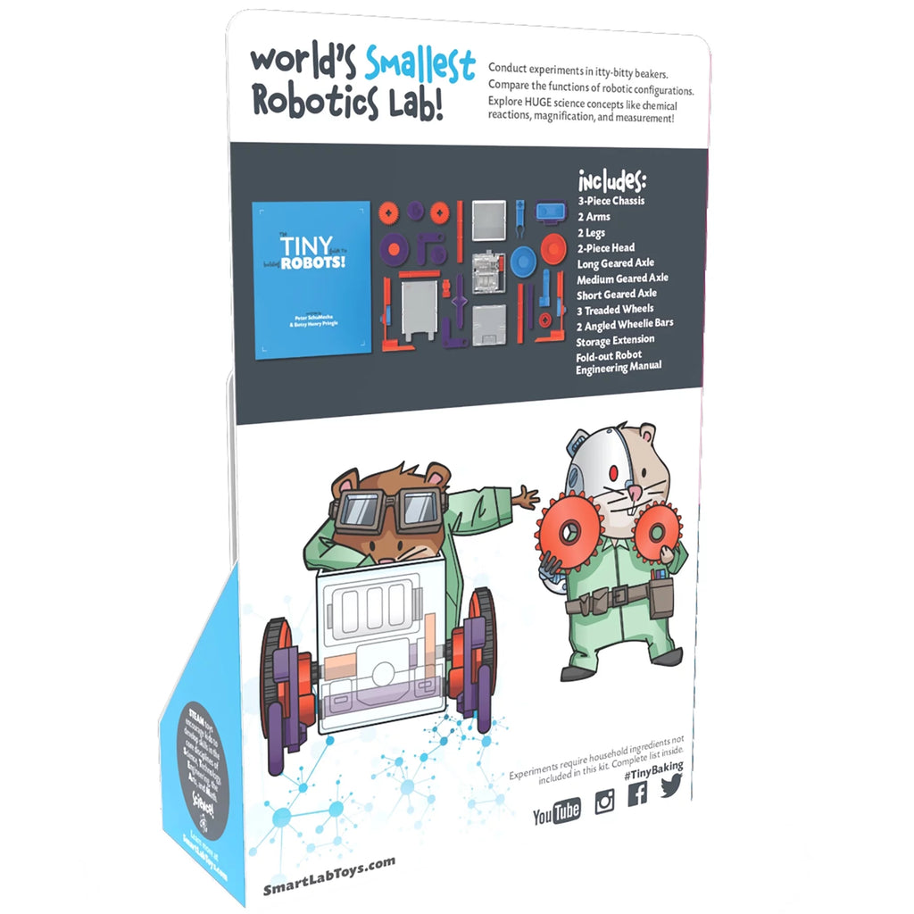 TINY Robots with 15 Motorized Builds K9515