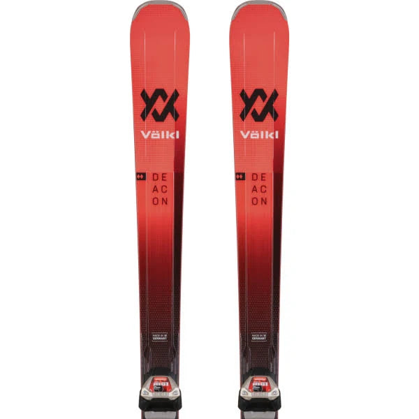 2021 Volkl Deacon 80 Skis with Lowride XL 13 FR Bindings - 182 J748236