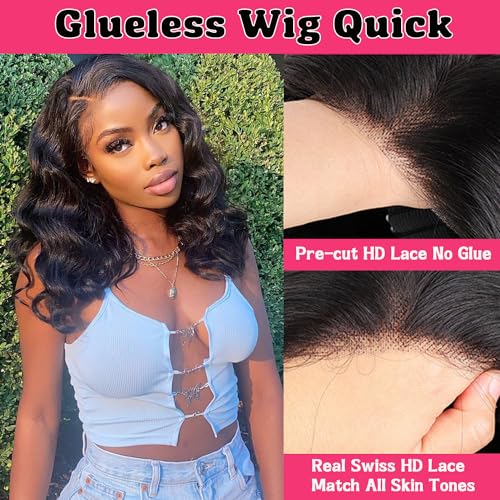 14 Inch Body Wave Lace Front Human Hair Wig X705