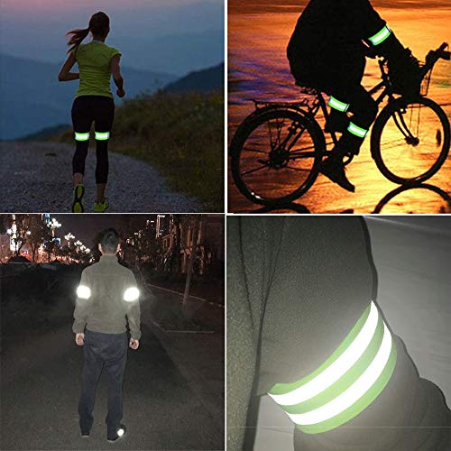 Adjustable Reflective Bands for Wrist Arm Ankle Leg P35268