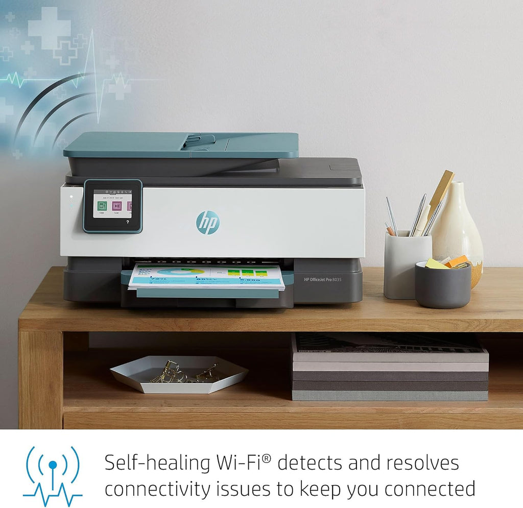 All-in-One Wireless Printer with 8 Months of Ink H1296