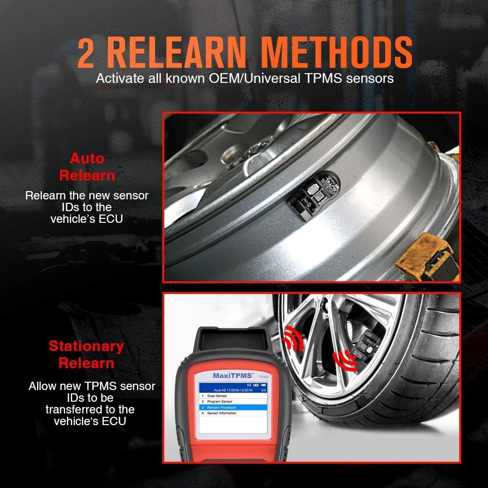 TPMS Relearn Tool TS408 Tire Pressure Monitor Sensor Programming Tool Z212809