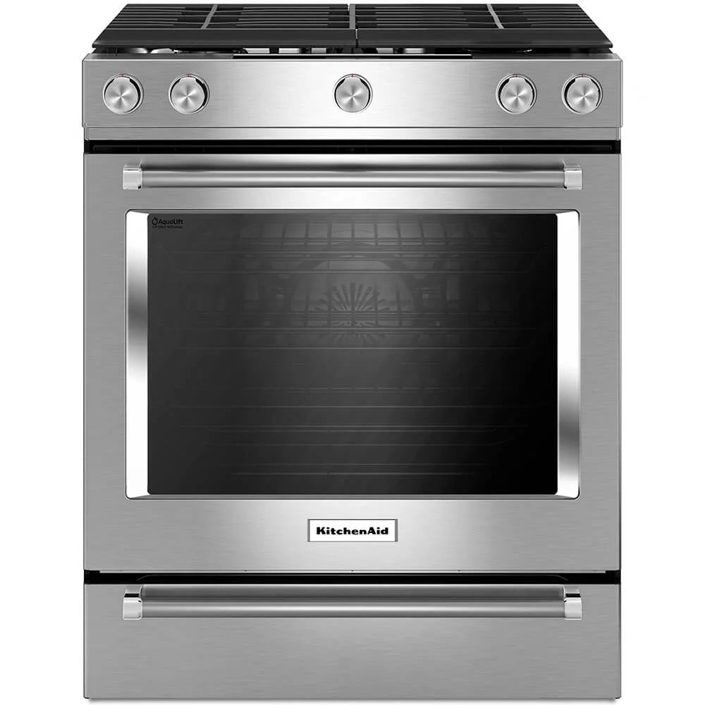 Black Slide In Gas Range U36599