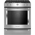 Black Slide In Gas Range U36599