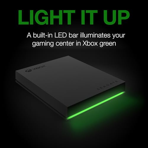 2TB External Hard Drive Portable HDD - USB 3.2 Gen 1, Black C6122