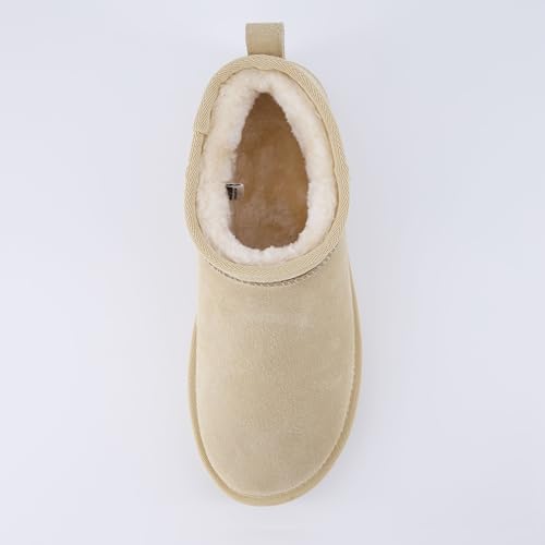 Women's Genuine Suede Pull On Boot with Memory Foam A840