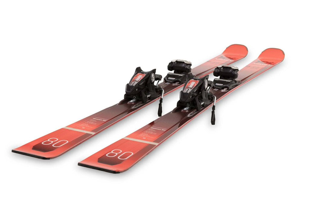 2021 Volkl Deacon 80 Skis with Lowride XL 13 FR Bindings - 182 J748236