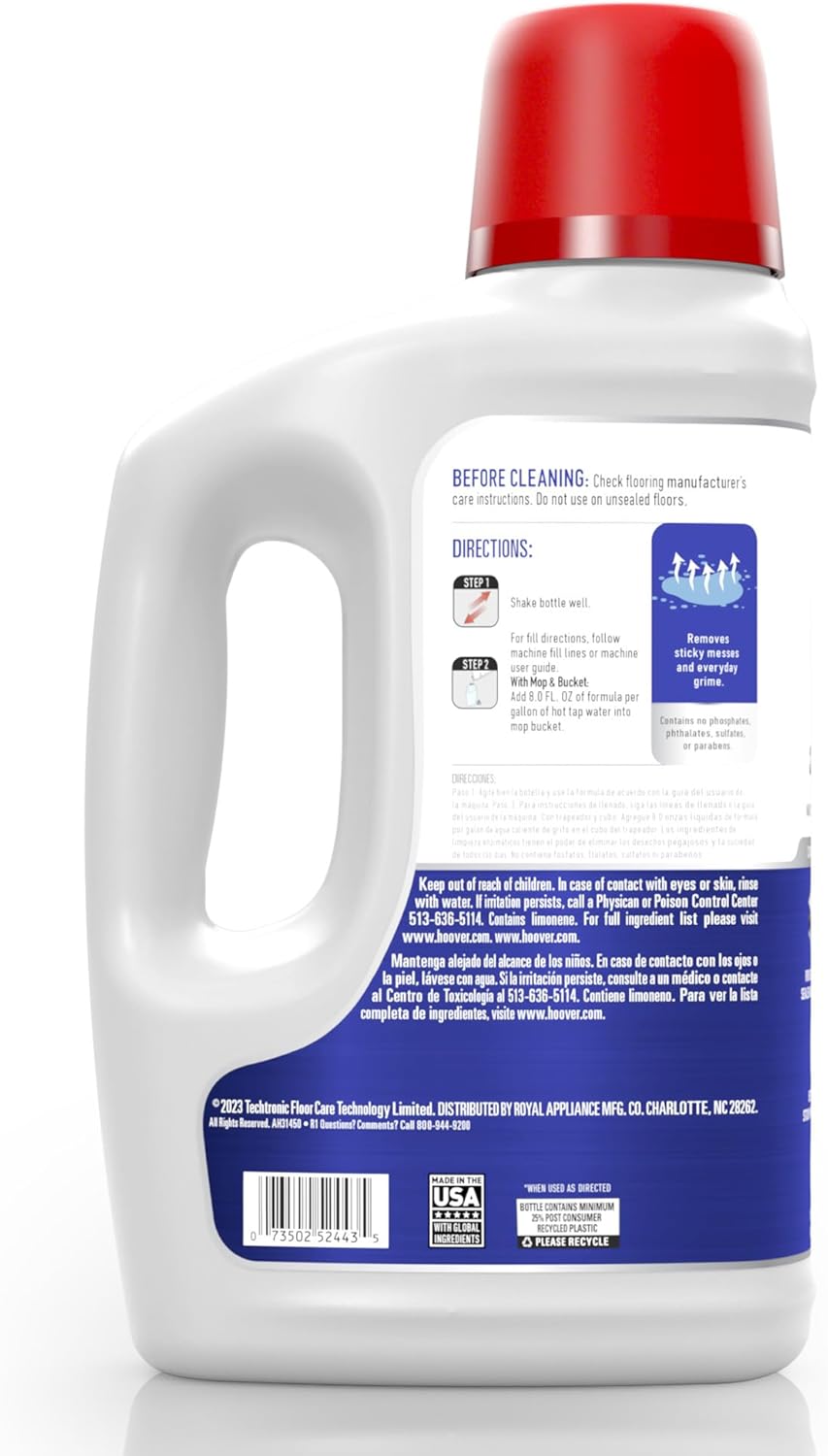 64 oz Hard Floor Cleaner Concentrated Cleaning Solution I763