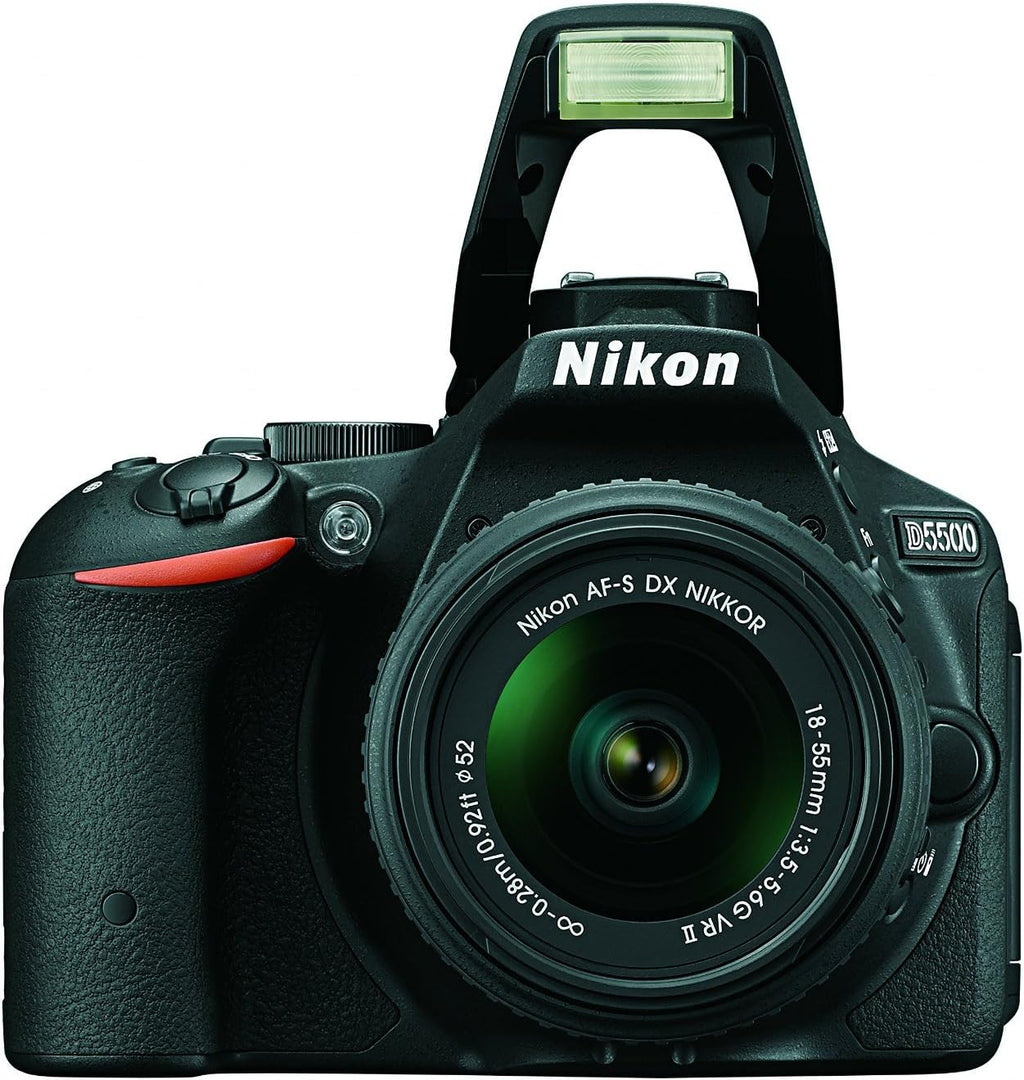 Black Digital SLR with 18-55mm Lens C889