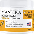 Manuka Honey Eczema Cream (4oz) Moisturizing Lotion C841