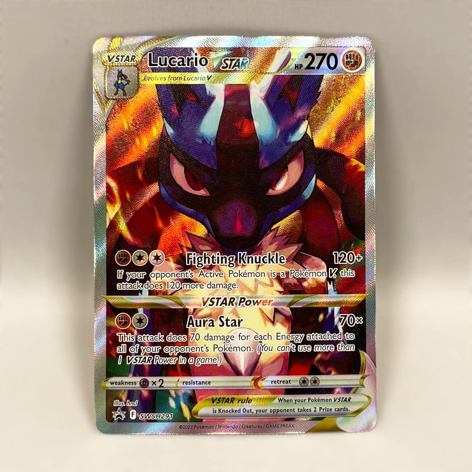 Black Star Promo Lucario VSTAR Elite Trainer Box C5906