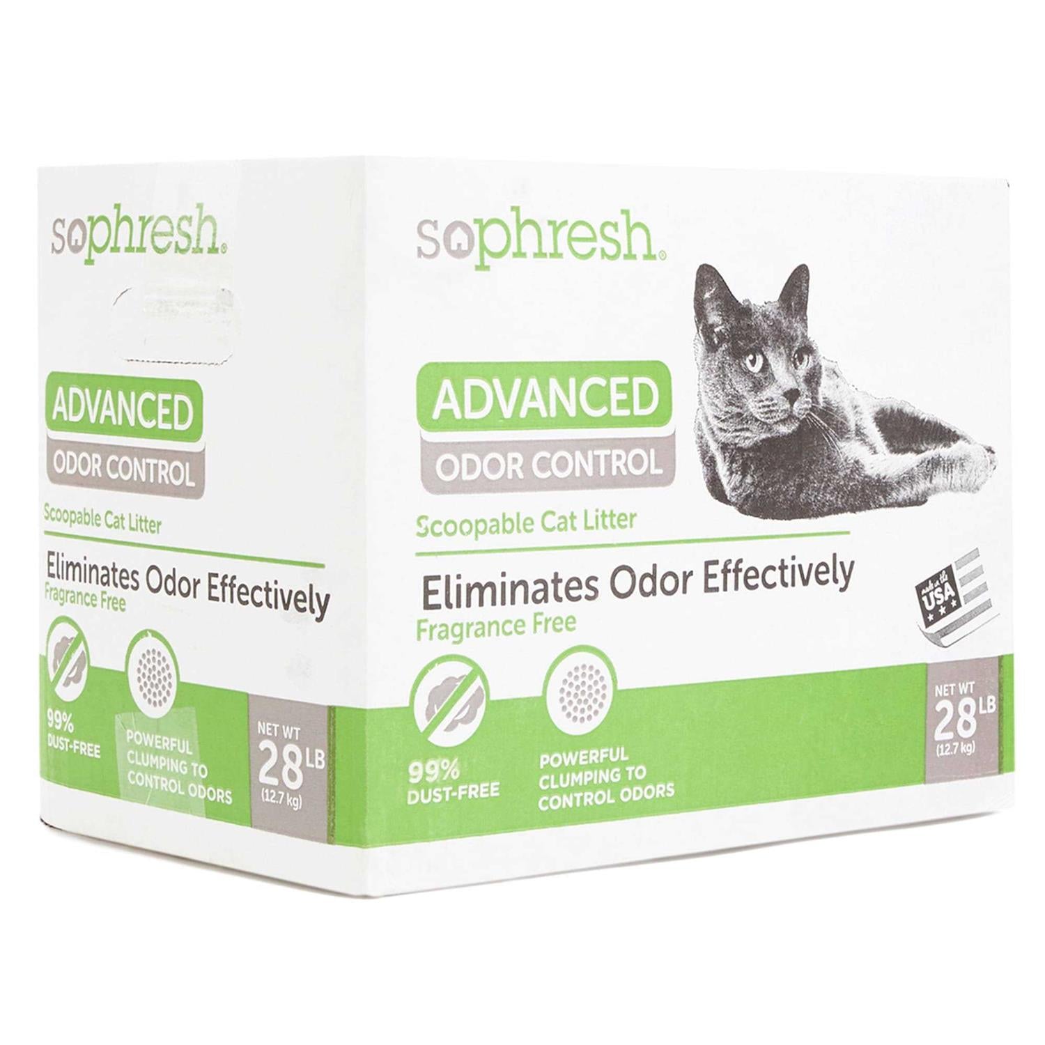 Advanced Odor Control Scoopable Cat Litter D10841