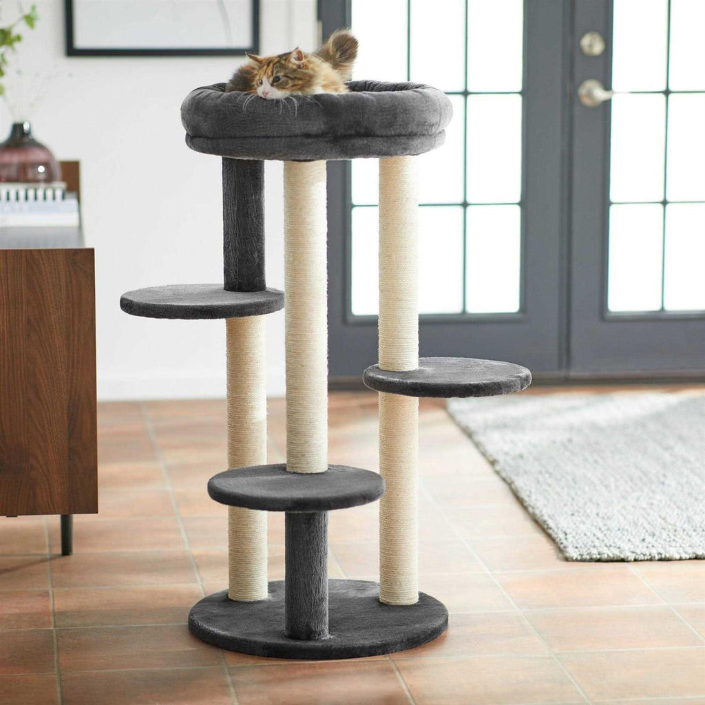 Faux Fur Cat Tree Y561667