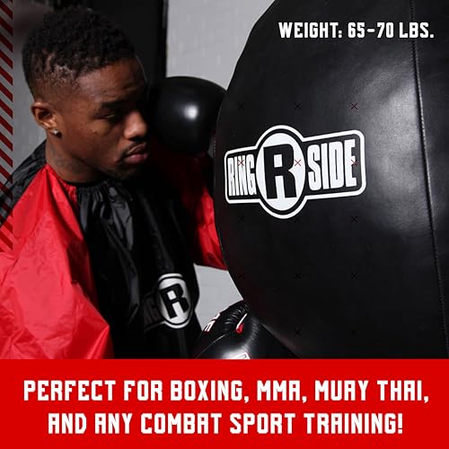 65 Pounds 22" x 24" Synthetic Leather Punching Bag N813
