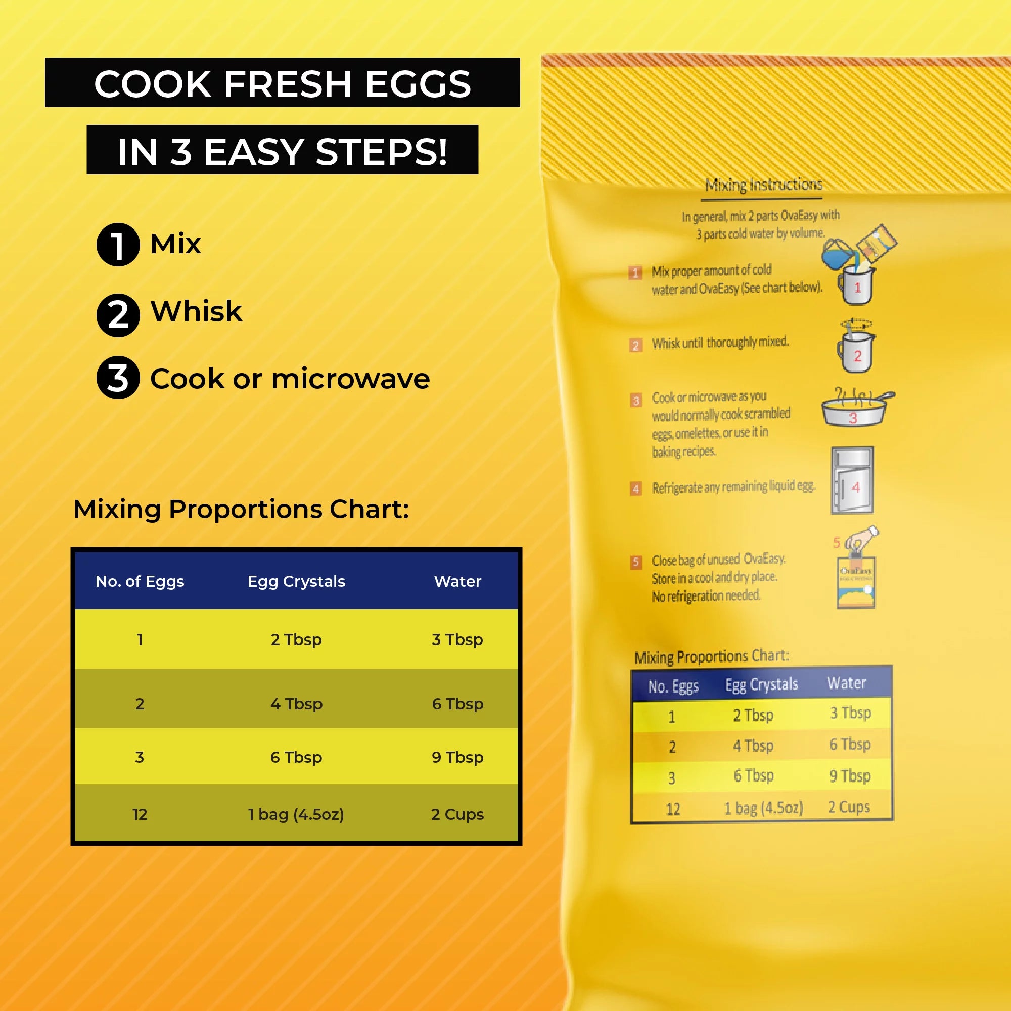 4.5 oz 3-Pack Whole Egg Crystals W256995