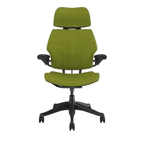 Walnut Ginkgo Fabric Ergonomic Office Chair with Headrest N526455