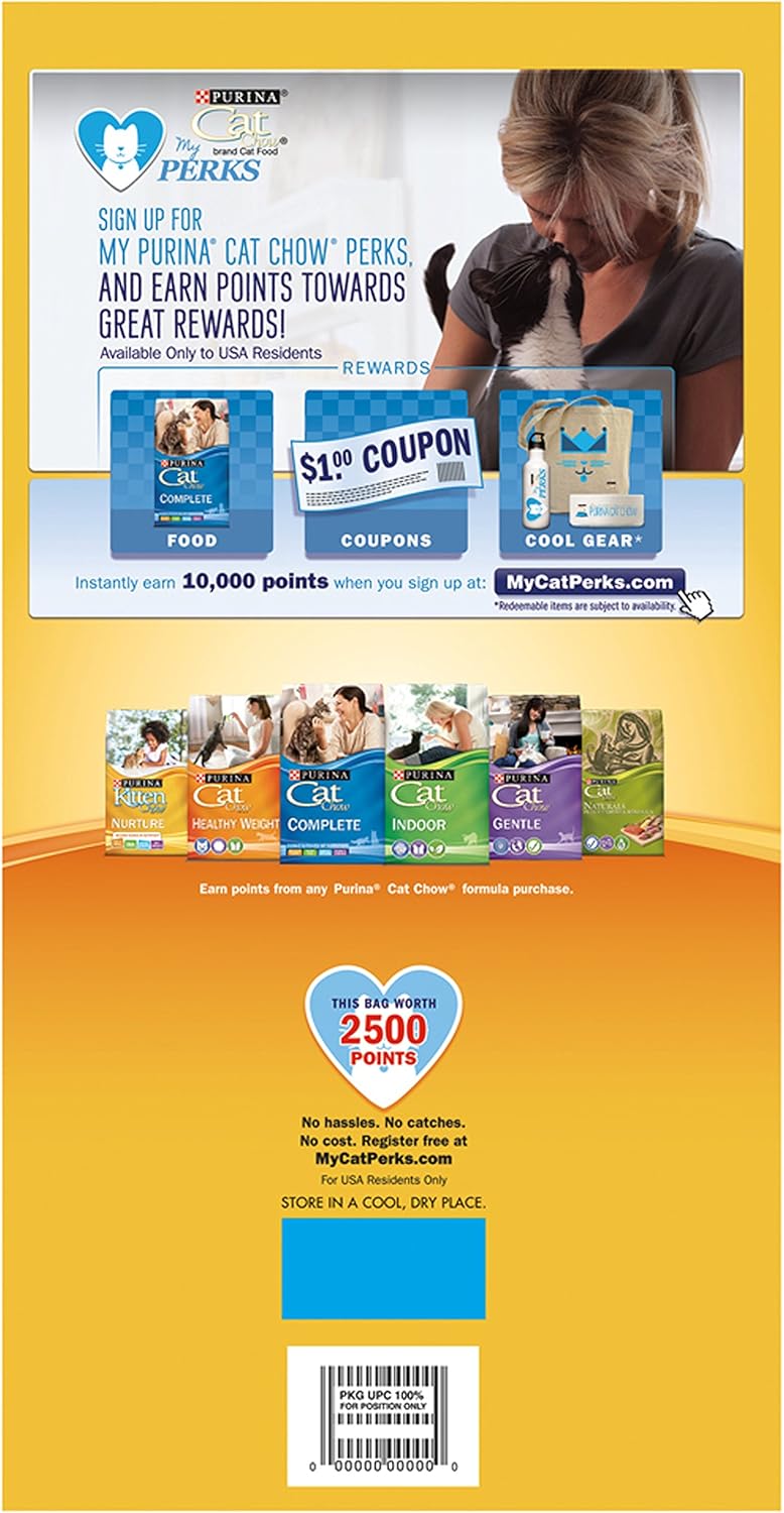 3.15 lb. Dry Kitten Food (6 Bags) D847