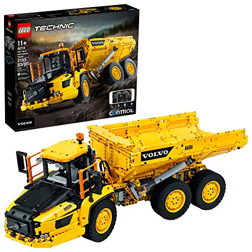 6x6 Volvo Articulated Hauler Building Kit (2,193 Pieces) P9314