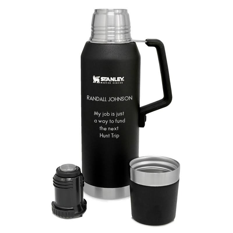 Foundry Black 1.4 qt Vacuum Bottle H6503