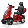 Heavy Duty 4-Wheels Mobility Scooter 800W Red O3129