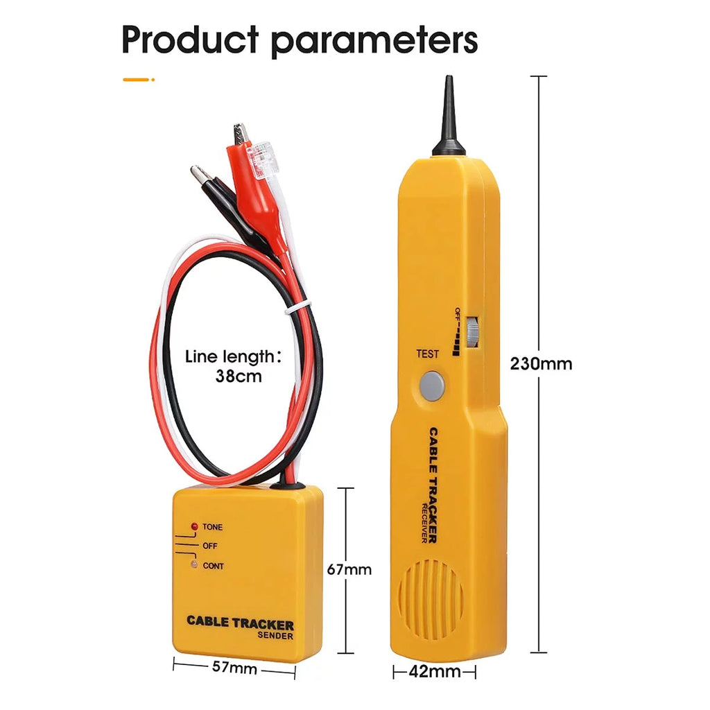 Wire Tracer Tone Generator and Probe Kit M6554
