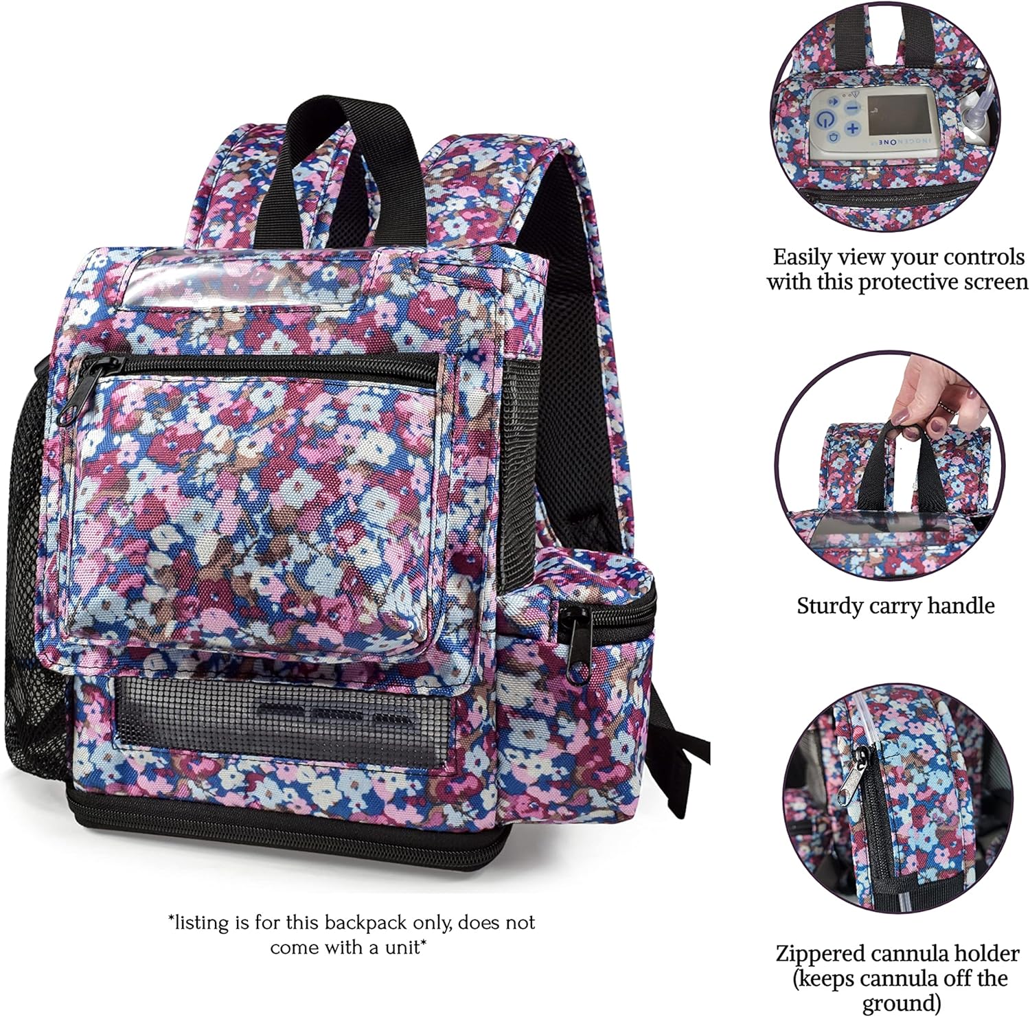 Purple Ultra Lightweight Backpack T61548