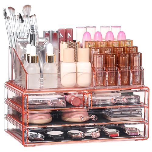 Clear Acrylic 10 Drawer Makeup Storage Organizer Y967