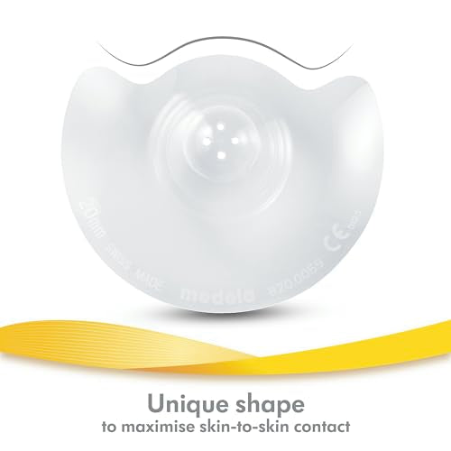2 Count 20mm Nipple Shields with Carrying Case & Purelan Lanolin Nipple Cream W159