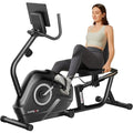 Recumbent Exercise Bike with Adjustable Seat and 16-Level Magnetic Resistance V5307