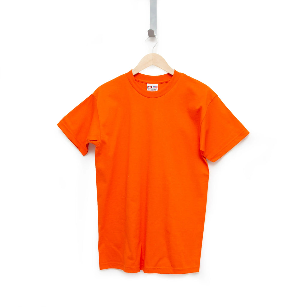 Bold Colored Heavyweight 100% Cotton T-Shirt - Made in USA