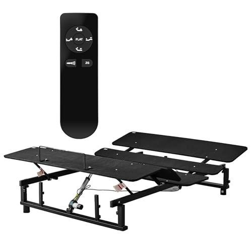 Queen Size Black Electric Adjustable Bed Frame X2219
