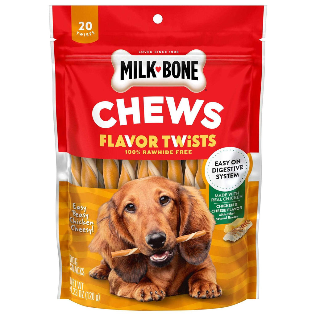 Chicken Cheesy Flavor Twists Pet Supplies T516292
