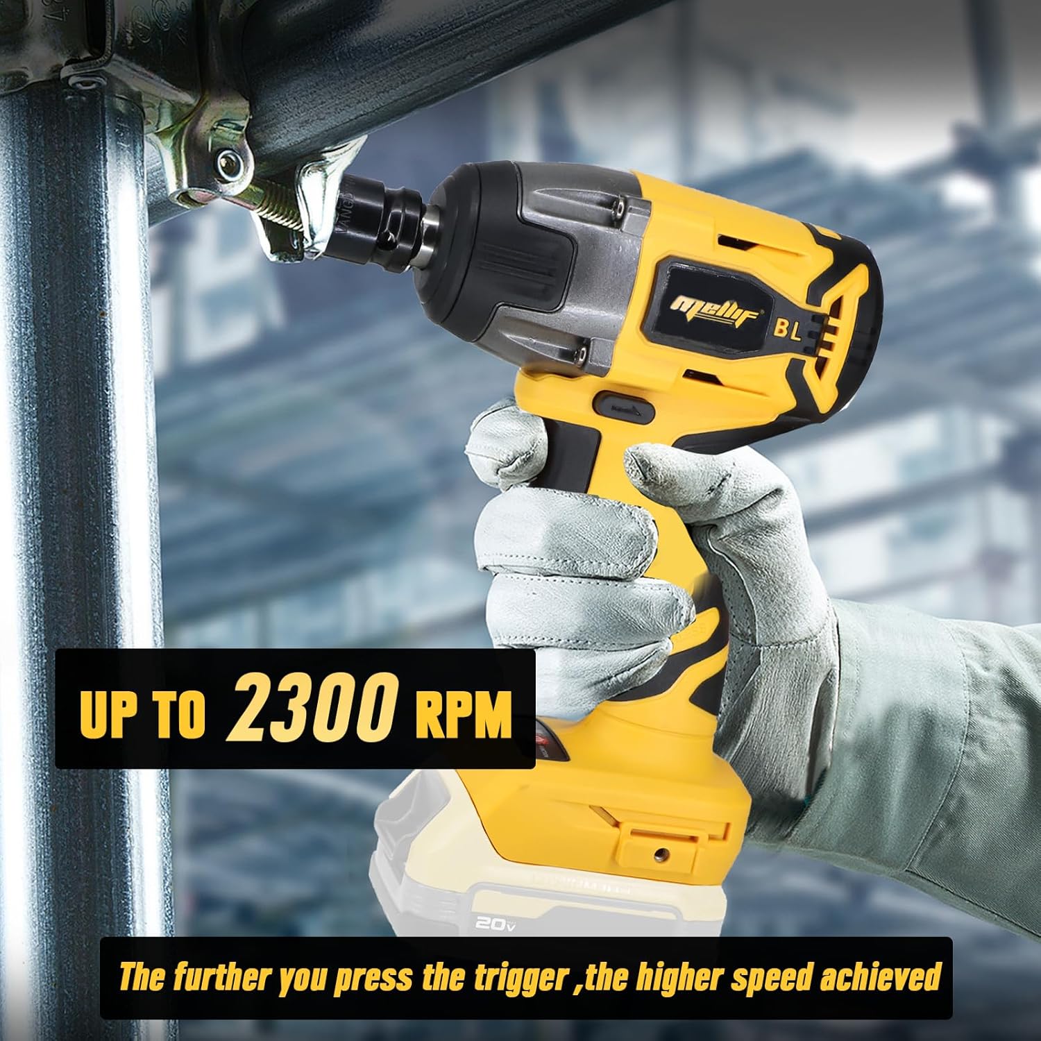 Cordless Brushless 1/2 Impact Wrench Q938042