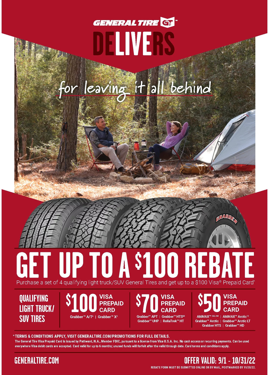 LT33/12.50R22 114Q All Terrain Tire J86292
