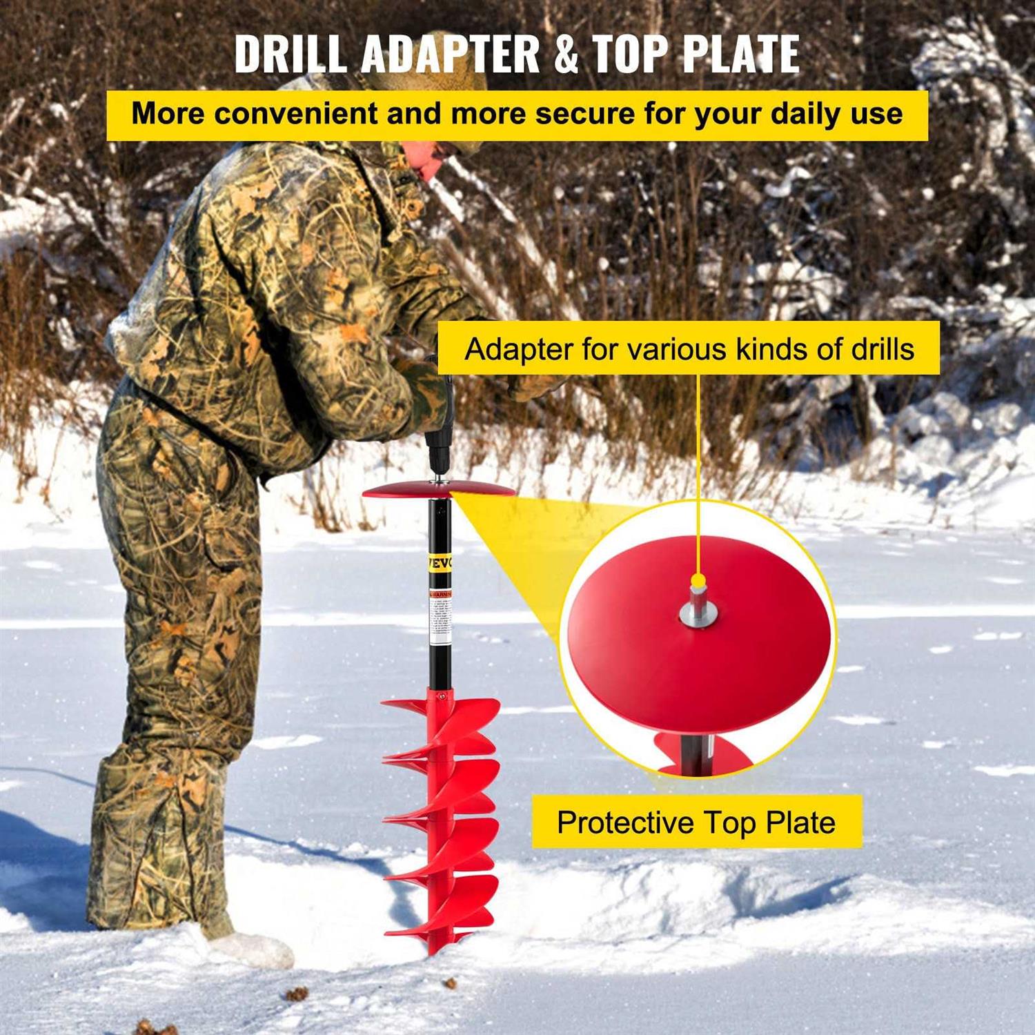 8-in Nylon Ice Auger Bit B241
