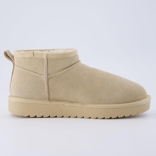 Women's Genuine Suede Pull On Boot with Memory Foam A840
