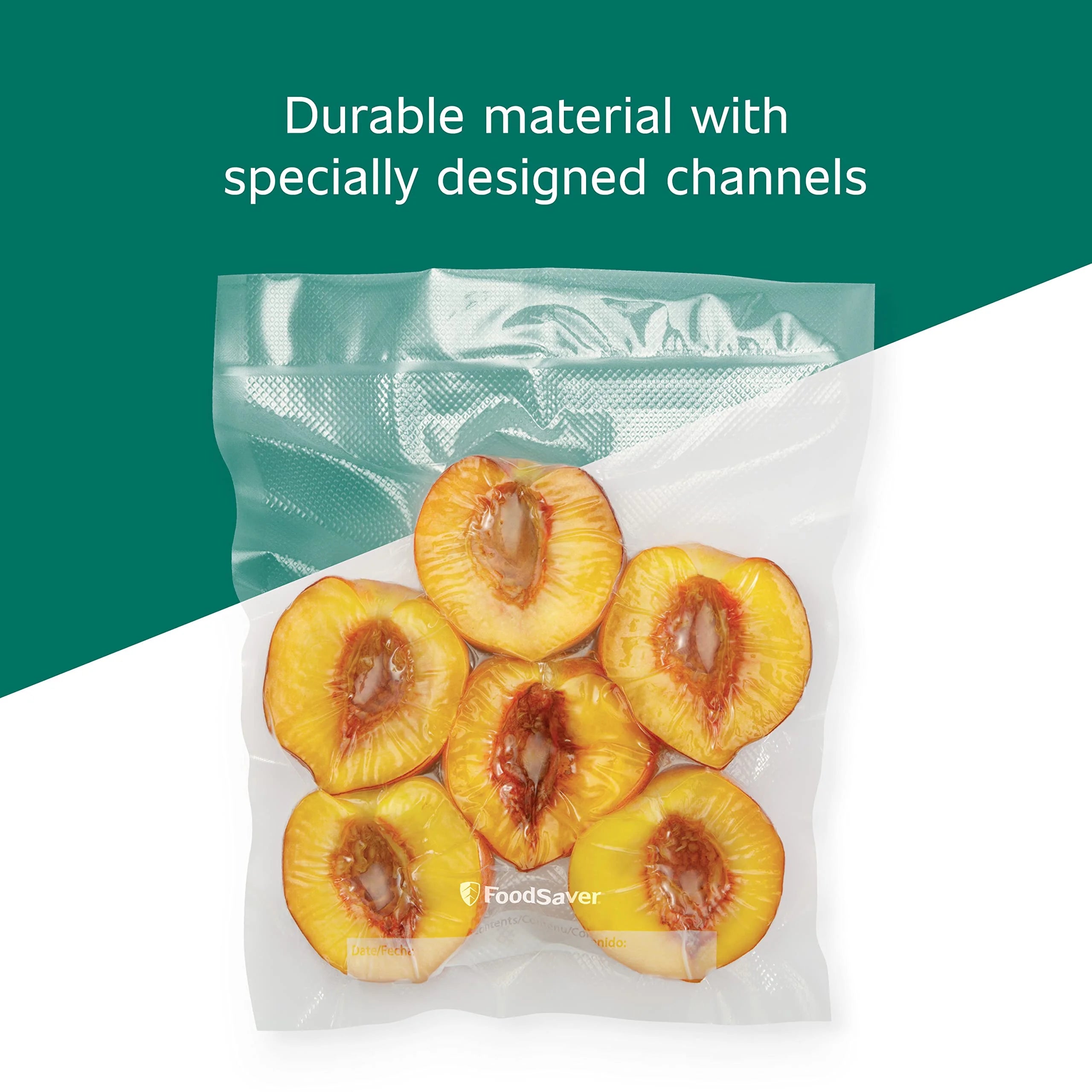 1 Quart Precut Vacuum Sealer Bags (44 Count) U4440