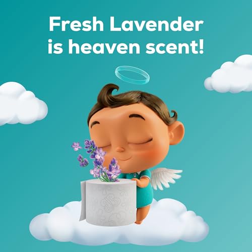 48 Mega Rolls Lavender Scented Toilet Paper H7267
