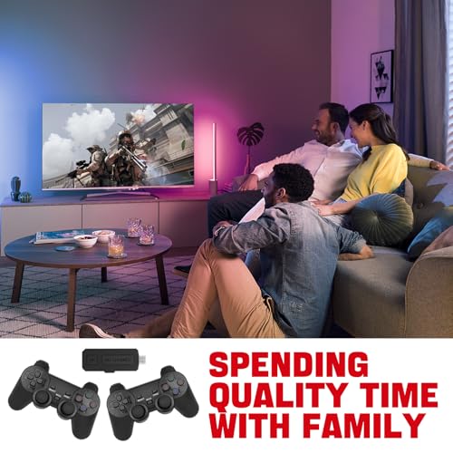 256GB Wireless Retro Gaming Console with 2.4GHz Wireless Controllers M72906