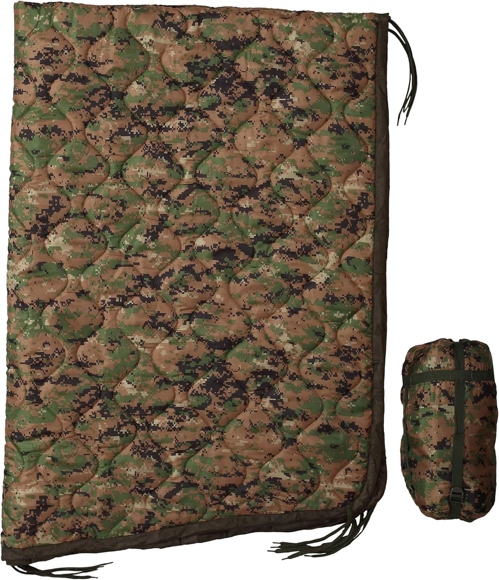 Military Thermal Insulated Camping Blanket Poncho Liner G5344