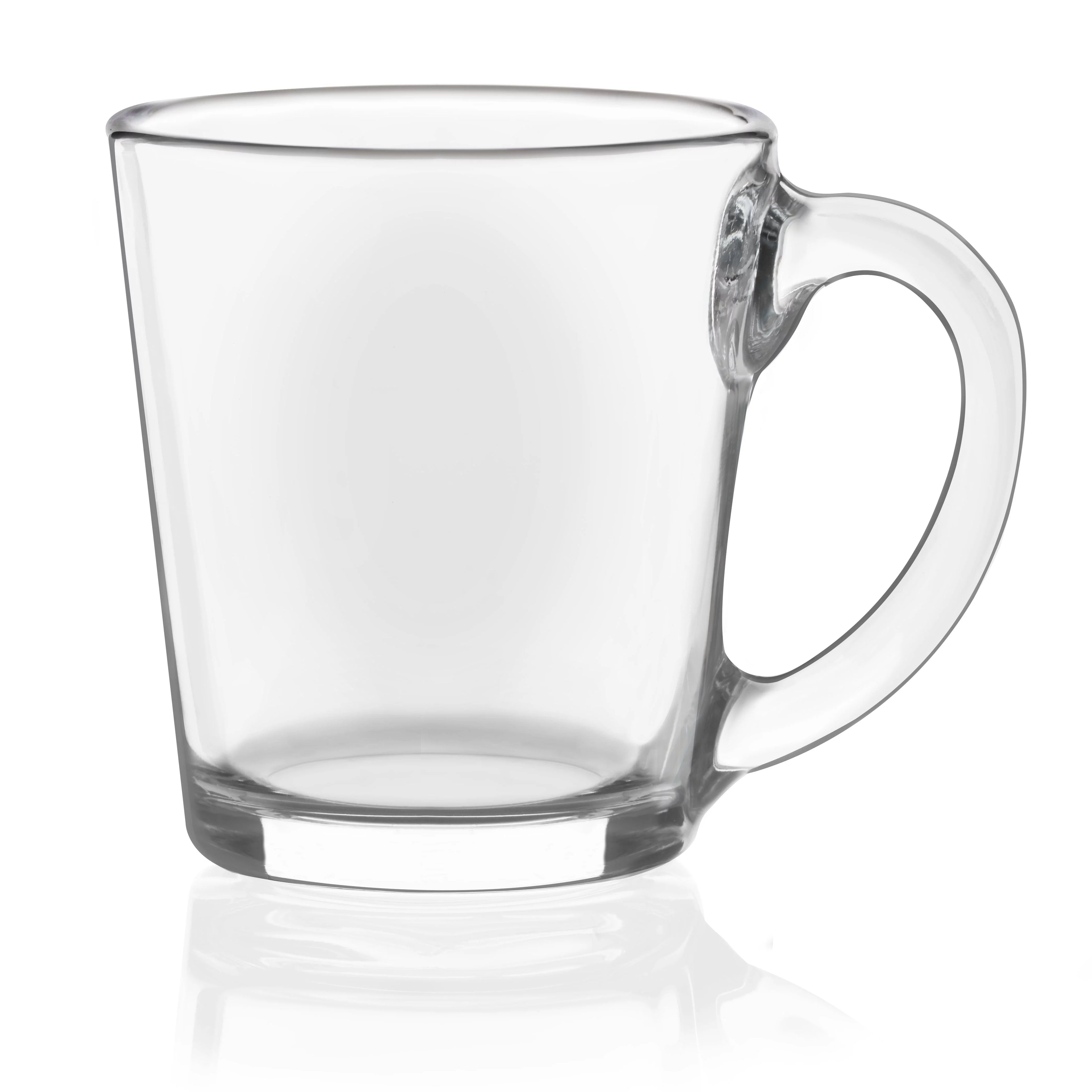13.5-ounce Glass Mug Set of 12 Q11504