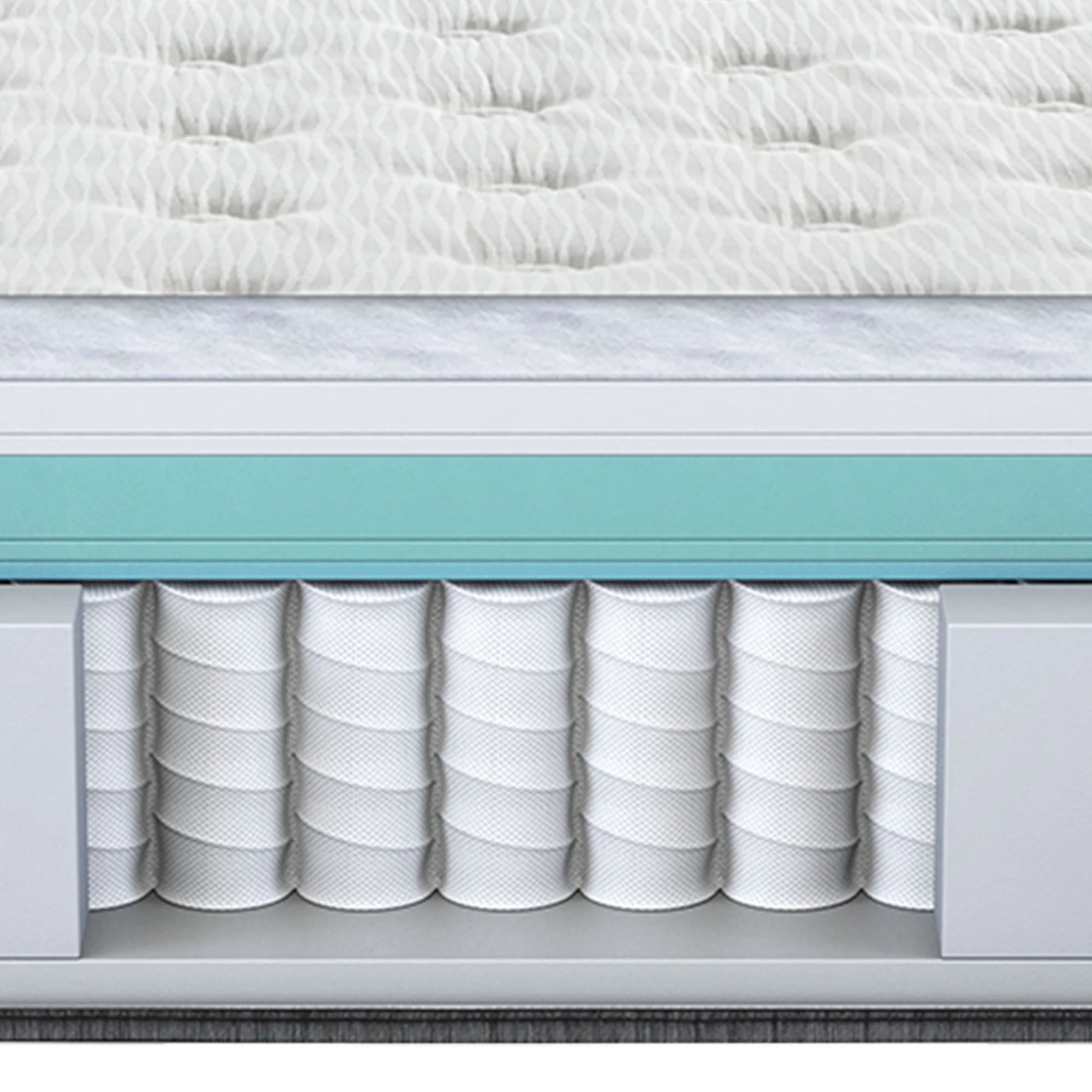 13.75 Medium Pillow Top Queen Innerspring Mattress Set R897