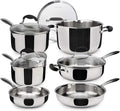 18/10 Stainless Steel Cookware Set 10-Piece R13072