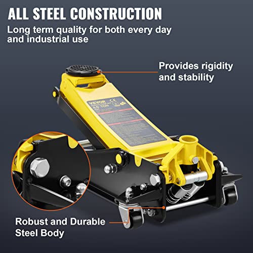 4 Ton Low Profile Steel Floor Jack H92091