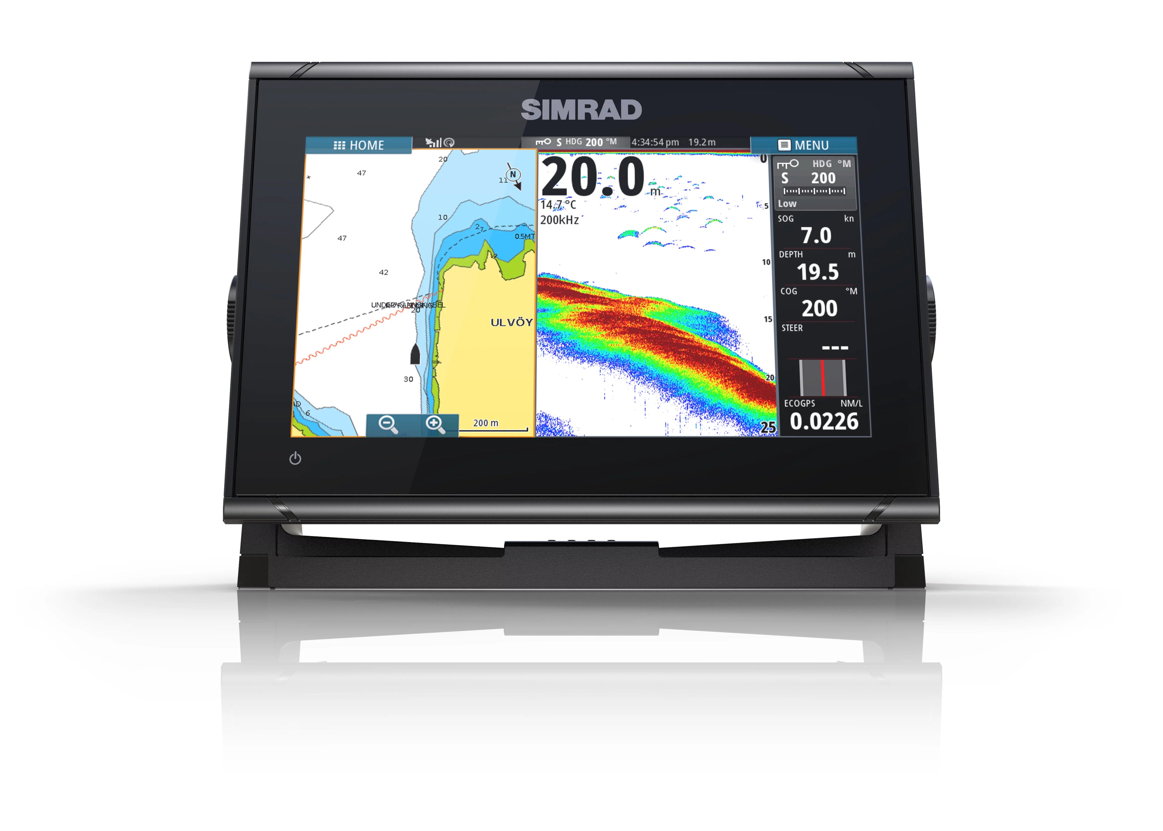 GO9 XSE GPS Chart-Plotter with Active Imaging 3-in-1 Transducer W922