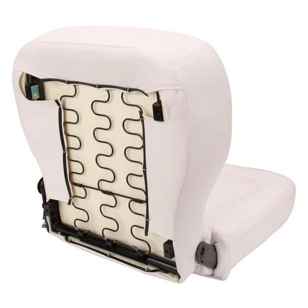 Uncovered Low Back Bucket Seats with Seat Sliders, 24" Tall D901