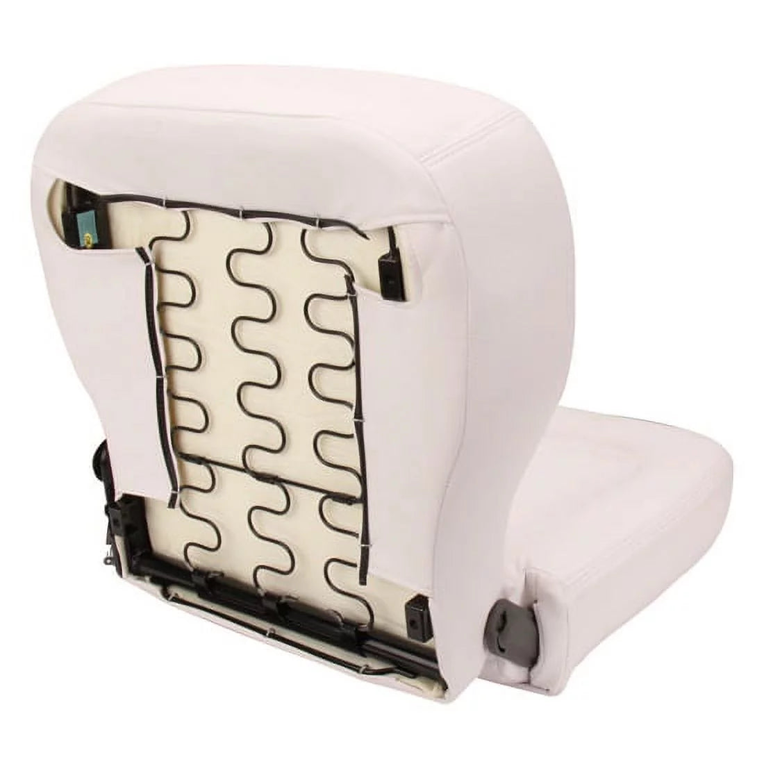Uncovered Low Back Bucket Seats with Seat Sliders, 24" Tall D901