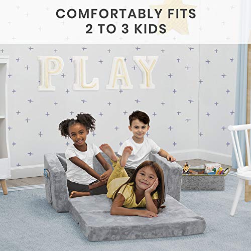 Grey Convertible Sofa to Lounger R788127